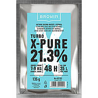 Турбо дріжджі Browin X-Pure 21.3% 48 годин — 135 г 403103