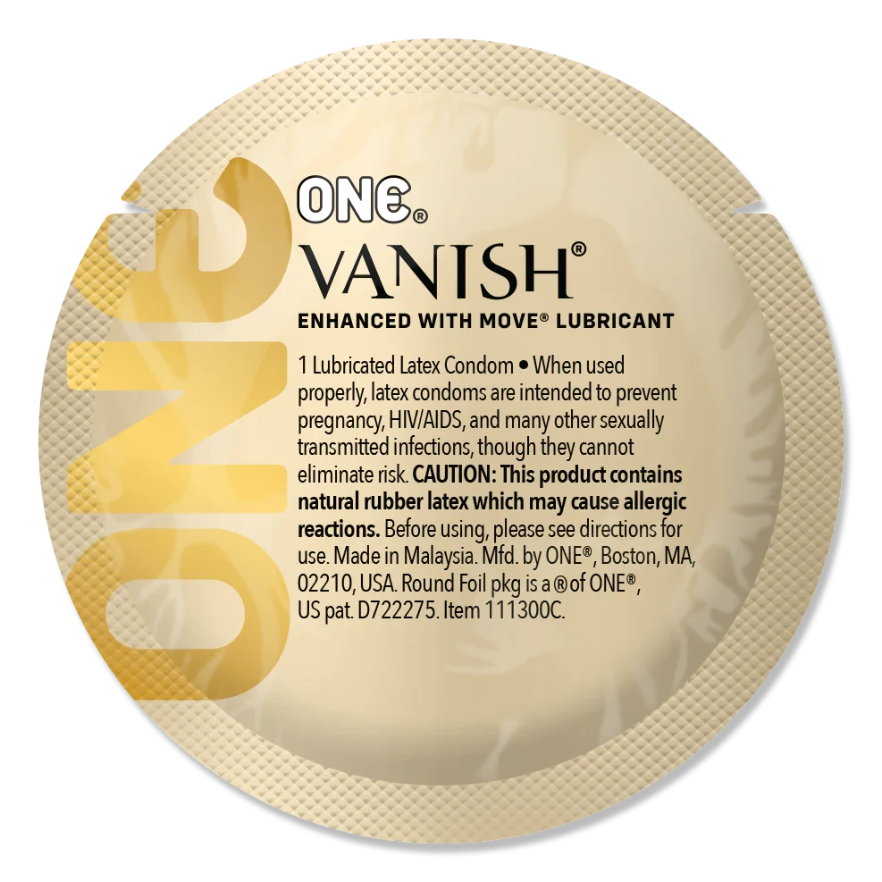 Презервативи One Vanish 5 штук ультратонкі американські оригінал