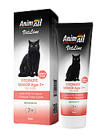 Фитопаста AnimAll VetLine Senior Age 7+ для кошек в возрасте от 7 лет, 100 г