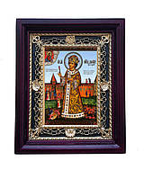 Царевич Димитрий (молятся об исцелении детей) именная икона на подставке