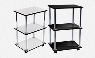 Косметологічні етажерки, візки, столики