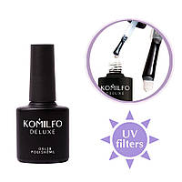 Топ Komilfo Top Coat – закріплювач для гель-лаку з липким шаром, 8 мл