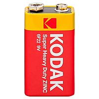Батарейка солевая KODAK Heavy Duty Zink 9V 6F22 крона (трей)