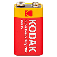 Батарейка сольова KODAK Heavy Duty Zink 9V 6F22 крона (трей)