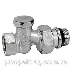 Вентиль радіаторний Ду15 (1/2") відсічний (прямий) R17X033 GIACOMINI