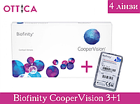 Контактные линзы Biofinity CooperVision 4 линзы (шт) Биофинити