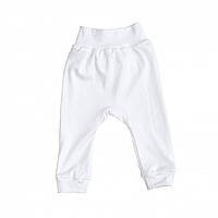 Дитячі штанці Twins інтерлок (відкрита ніжка), 56р, white
