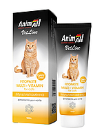 Фитопаста AnimAll VetLine мультивитаминная для кошек, 100 г