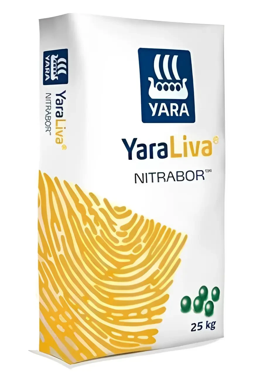 Добриво YaraLiva NITRABOR (кальцієва силітра) 25 кг