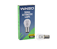 Лампа накаливания Winso 12V P21/5W 21/5W BAY15d, 10шт.