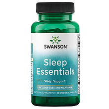 Swanson Sleep Essentials 60 Veg Caps