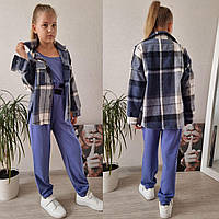 Стильний спортивний костюм-трійка для дівчинки "Брукс"   (128р)