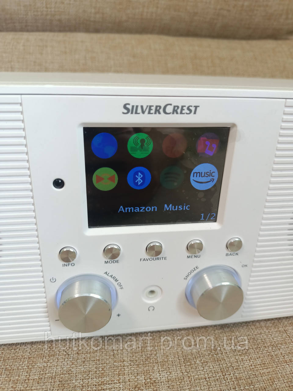 Интернет радио SilverCrest SIRD 14 E1 Стереосистема с WIFI и Bluetooth