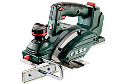 Акумуляторний рубанок Metabo HO 18 LTX 20-82 Регулювання глибини стругання,Підключення пилозбірника (без АКБ)