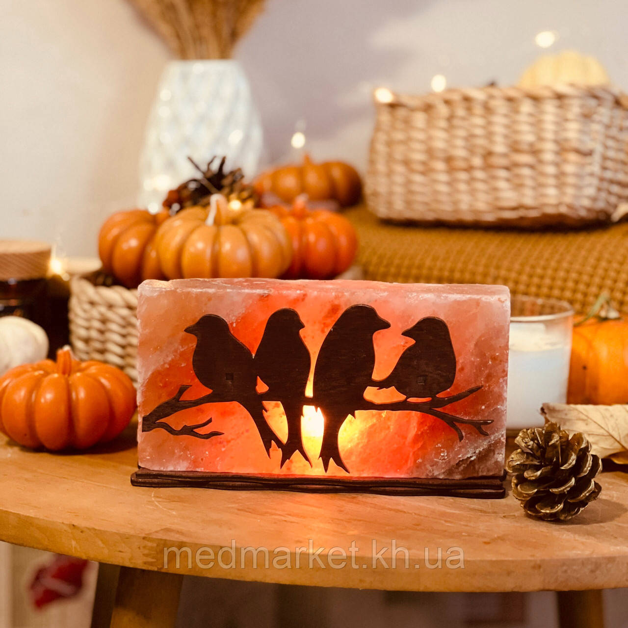 Соляний світильник (Гімалайська сіль), 2 кг