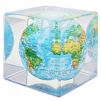 Гиро-глобус Solar Globe Mova Физическая карта Мира, куб