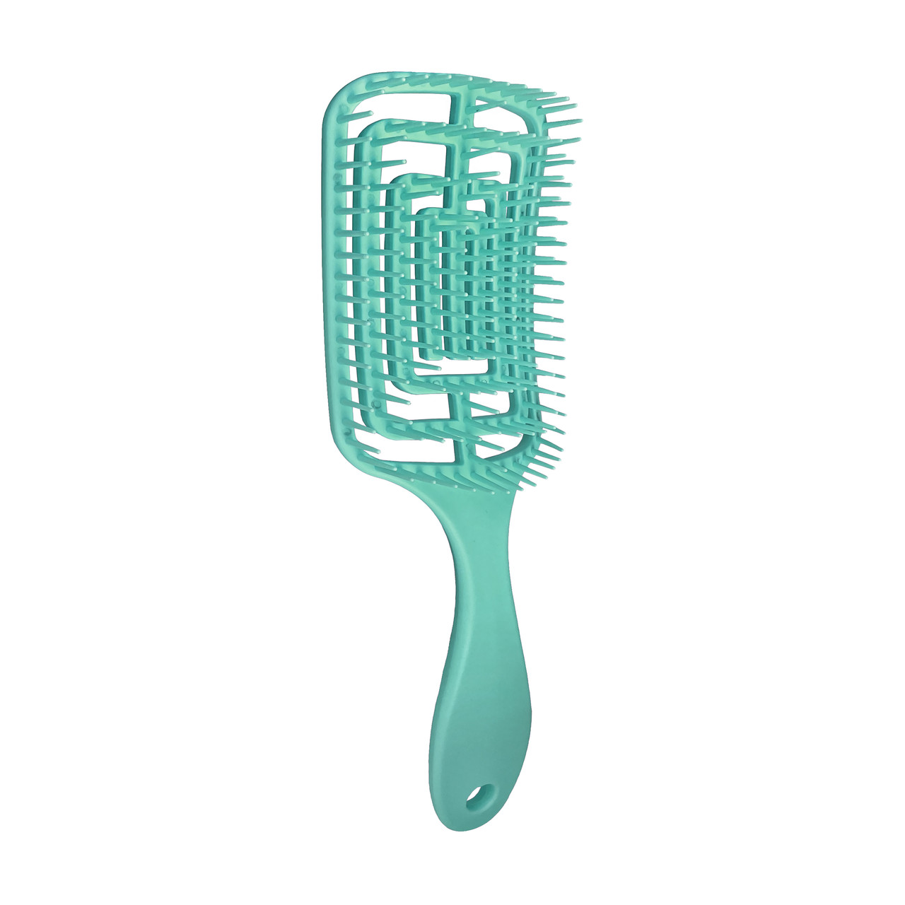 Продувний гребінець для укладки Зелений квадрат