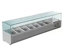 Вітрина для топпінгів, піци, салатів HURAKAN GXD1500GC