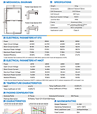 Leapton 660 W Сонячна панель батарея монокристаллическая Leapton 660 Вт LP210*210-M-66-MH, фото 5
