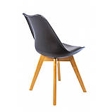 Крісло Bonro B-487 стілець для дому кафе ресторану B_2031 Чорний, 1 шт., фото 3