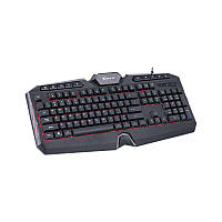Мембранная игровая клавиатура проводная XTRIKE ME KB-509 RGB Black