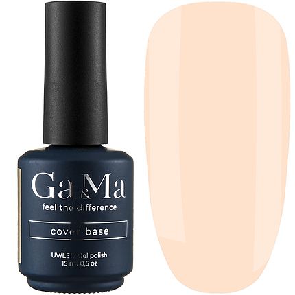 Кольорова база GaMa Cover Base №007 persyk, 15 мл персиково-молочна, фото 2