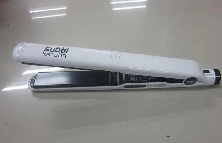 Праска для випрямлення волосся гофре плойка з Touch LCD дисплеєм 210С, 25мм Subtil Ducastel Keratin