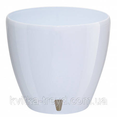 Горщик для квітів DECO-TWIN 12 л білий