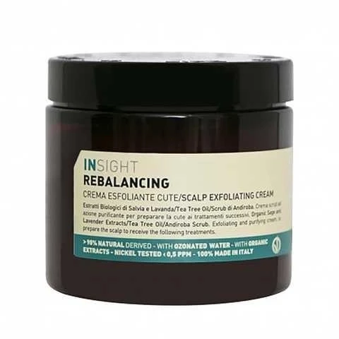 Крем пілінг для шкіри голови Insight Rebalancing Scalp Exfoliating Cream 180 мл