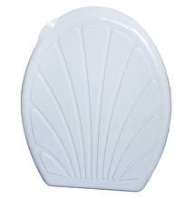 Сидіння з кришкою для унітаза "Ромашка" Efe Plastics, Україна