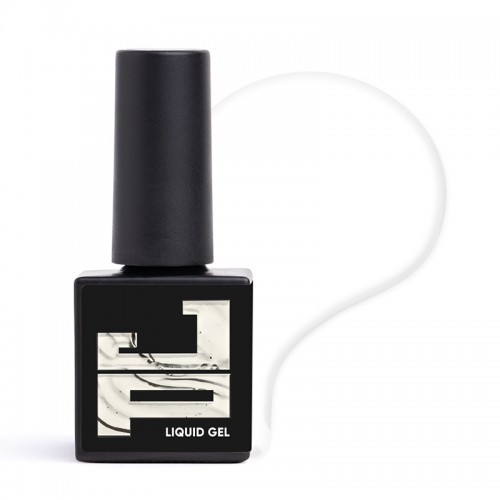 Гель для моделювання рідкий Jerden Proff Liquid Gel №02 Білий 10 мл, фото 1