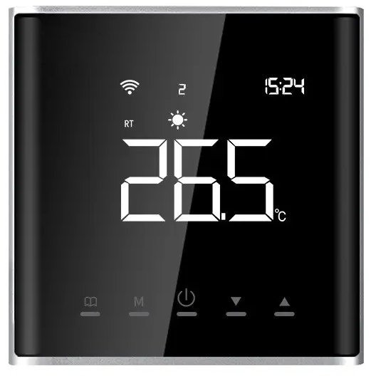 Wi-Fi терморегулятор 4Heat AE-669 срібло 4HT.AE669S.WF