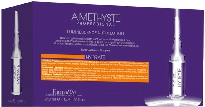Лосьйон зволожуючий FarmaVita Amethyste Hydrate Luminescence 12 х 8 мл