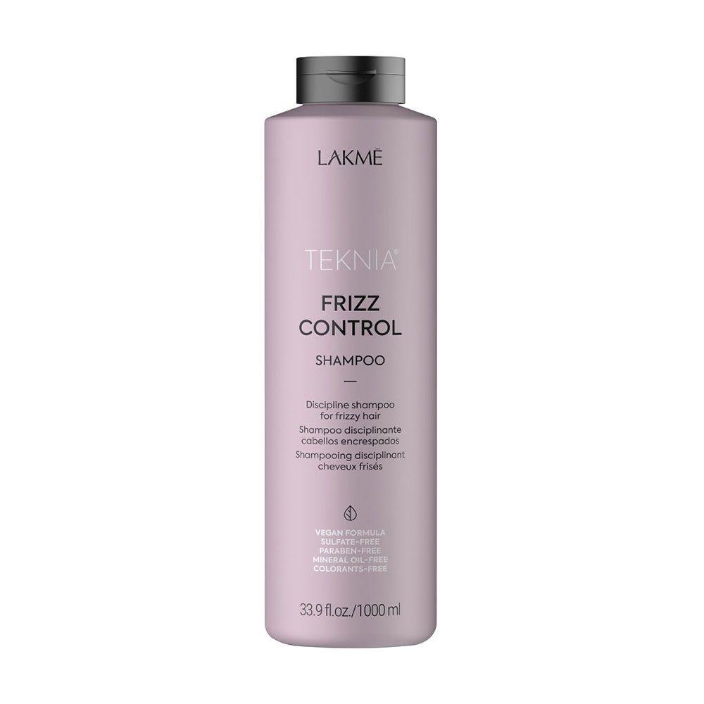 Безсульфатний шампунь для неслухняного або хвилястого волосся Lakme Teknia Frizz Control Shampoo 1000 мл