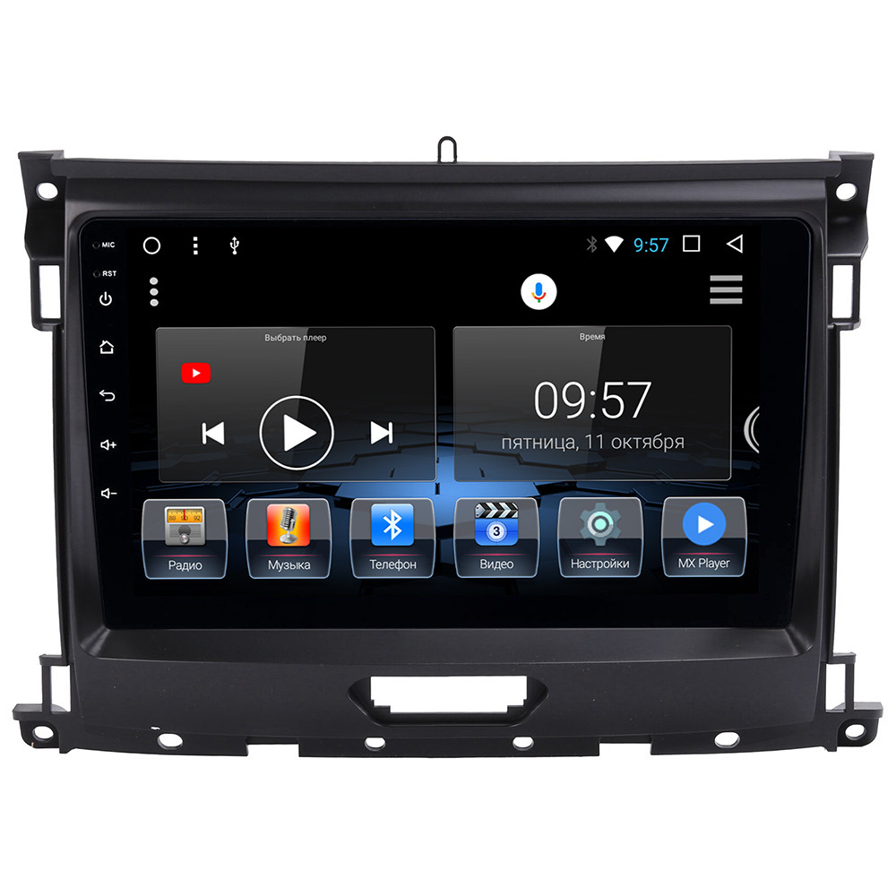 Штатна магнітола для Ford Ranger 2015+ на Android
