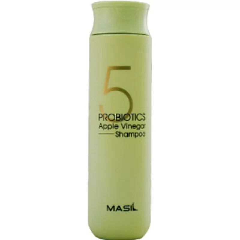 М'який безсульфатний шампунь з проботиками та яблучним уксусом Masil 5 Probiotics Apple Vinegar Shampoo 300 мл