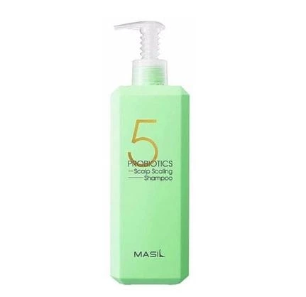 Очищаючий шампунь для жирного волосся та шкіри голови Masil 5 Probiotics Scalp Shampoo 500 мл