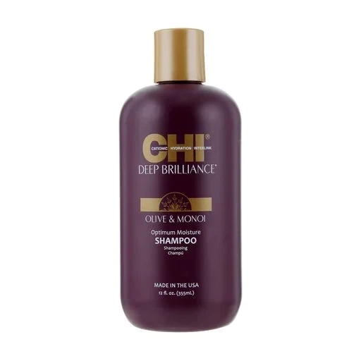 Зволожуючий шампунь CHI Deep Brilliance Olive Monoi Optimum Moisture Shampoo 355 мл