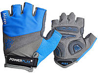 Велоперчатки женские спортивные велосипедные перчатки для катания на велосипеде 5277 В Голубые XS DM-11