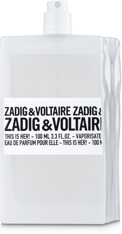 Парфюмированная вода Zadig & Voltaire This is her Tester Lux 100 ml. Задиг Вольтер Зис іс Хе Тестер 100 мл.