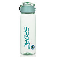 Пляшка спортивна для води пластикова для тренувань CASNO 550 мл KXN-1220 Зелена DM-11