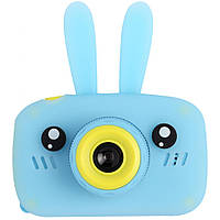 Дитячий цифровий фотоапарат XL 500R "Зайчик" Blue (7688)