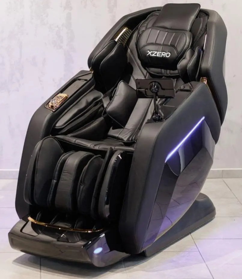 Масажне Крісло XZERO LX 100 Luxury Black Багатофункціональне з різними видами масажу Польща