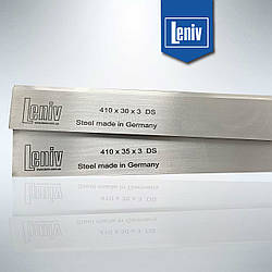Фугувальний ніж Leniv 300х35х3 DS для рейсмуса і фуганка, стругальний ніж для ножової голови