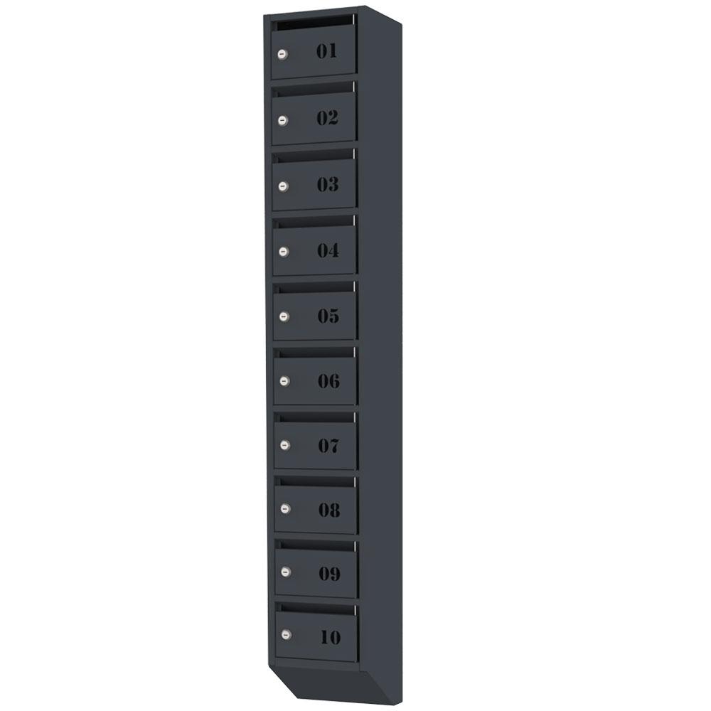 Поштова скринька «Hold» (HPB-10) графіт