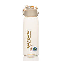 Бутылка спортивная для воды пластиковая для тренировок CASNO 550 мл KXN-1220 Желтая VE-33