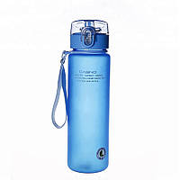 Бутылка спортивная для воды для тренировок CASNO 850 мл KXN-1183 Синяя KU-22