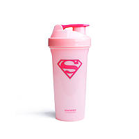 Бутылка шейкер спортивная универсальная для спортзала SmartShake Lite 800ml DC Supergirl (Original) KU-22