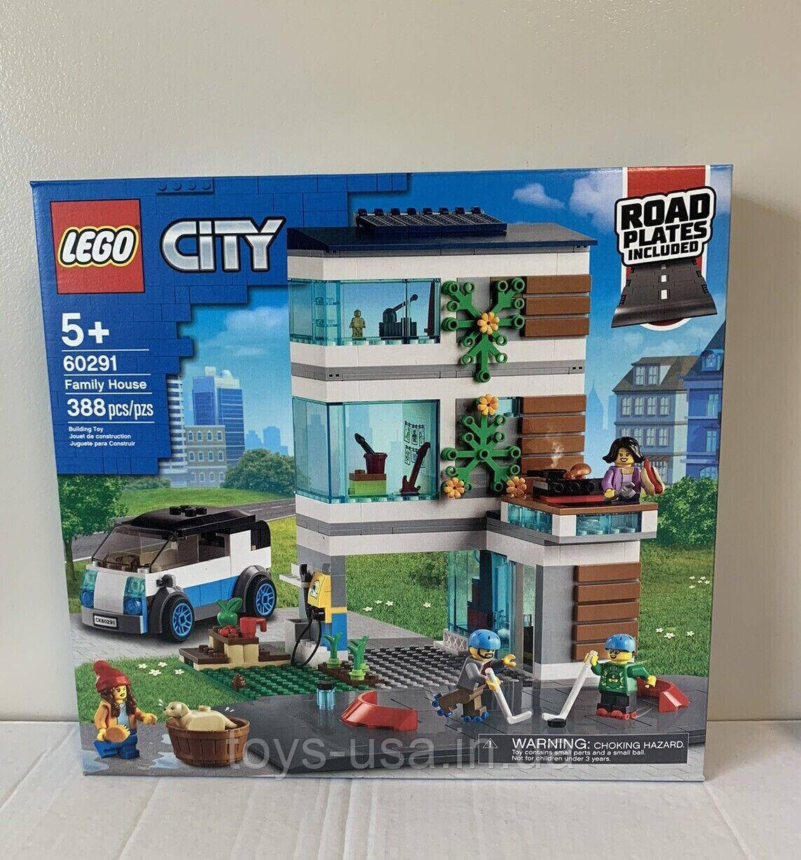 Лего Сити LEGO City Family House Современный дом для семьи 60291 (ID ...