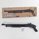 Дитяча снайперська гвинтівка Cyma ZM61A на кульках, Дитяча помпова рушниця, Вінчестер іграшковий, фото 3